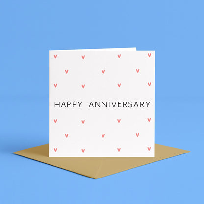 Simple Anniversary Love Card | Romantic Classic Anniversary Card, Cute Anniversary Card, Happy You And Me Day, Anniversary Card for Wife
