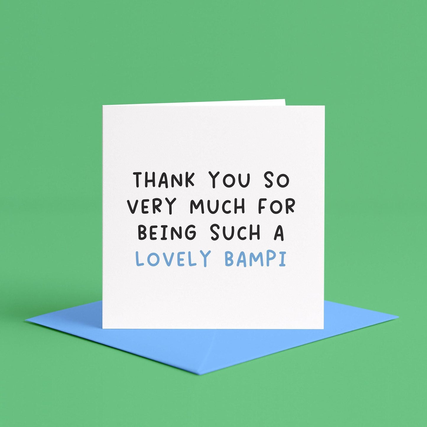To a Lovely Bampi Card | Best Bampi Ever Card, To My Bampi Card, Bampi Birthday Card, Birthday Card for Bampi, We Love Bampi Card for Bampi