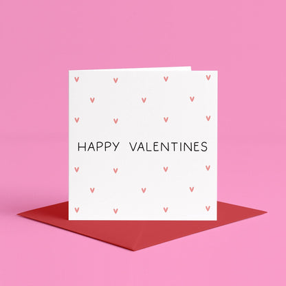 Simple Valentines Day Card | Cute Valentines Day Card, Happy Valentines Day to My Love Card, Love You Valentines Day Card, Feb 14th Card