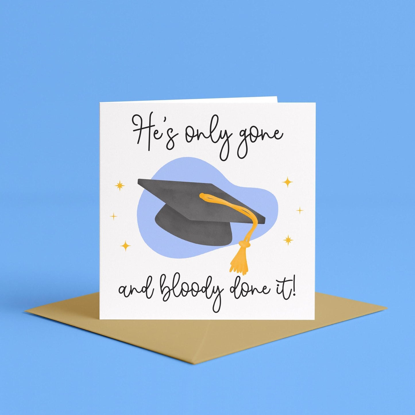 Uni Graduation Card For Him | Son Graduation Card, Congratulations on Graduating Card, College Graduation Card for Son, for brother, husband