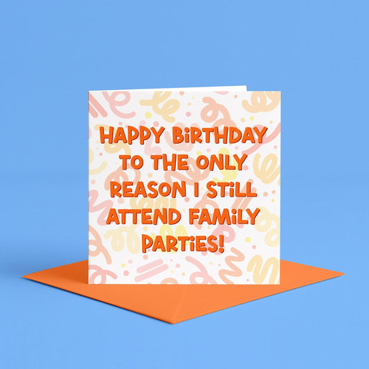 Funny Cousin Birthday Card | To My Fave Relative Card, Cousins Birthday Cards, Favourite Relative Birthday, Cousin Birthday, Best Relatives