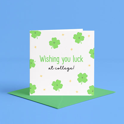 Good Luck at College Card | Leaving for College Card, Starting College Card, Card for College Student, First Day at College Card, College