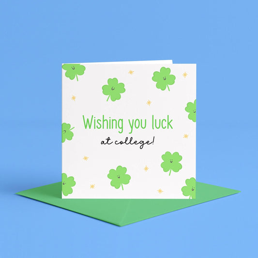 Good Luck at College Card | Leaving for College Card, Starting College Card, Card for College Student, First Day at College Card, College