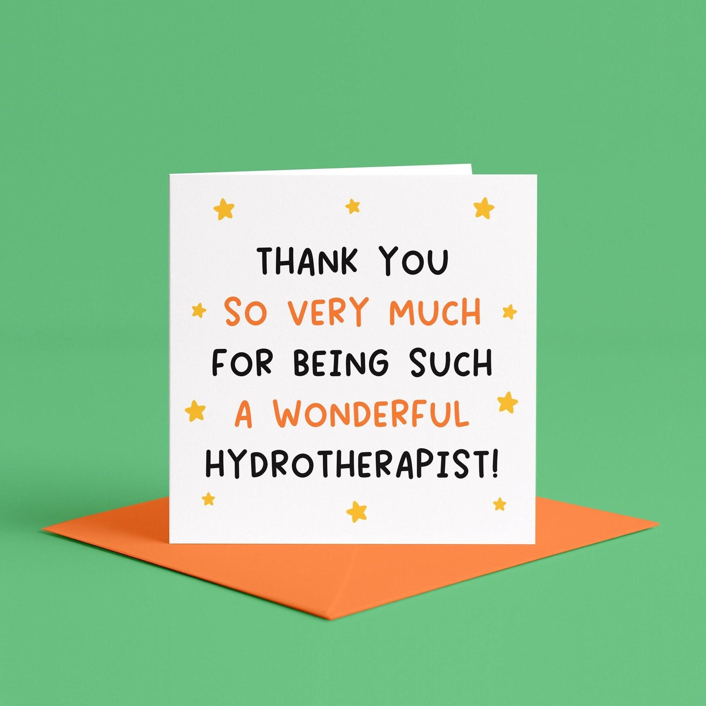 To My Hydrotherapist Card | For Hydrotherapist, For Canine Hydrotherapist, Thank You Hydrotherapy Card, Thank You Dog Hydrotherapist Gift
