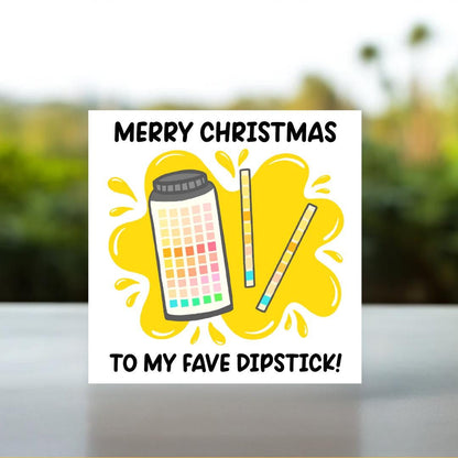 Funny Medical Christmas Cards | Urine Dipstick Christmas Card, Nurse Christmas Card, Veterinary Christmas Card, Joke Medical Christmas Card