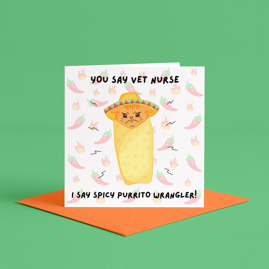 Vet nurse birthday card | Card for RVN, Gift for vet tech, Funny vet med card, Congrats vet nurse, SVN birthday, vet tech gift, veterinary