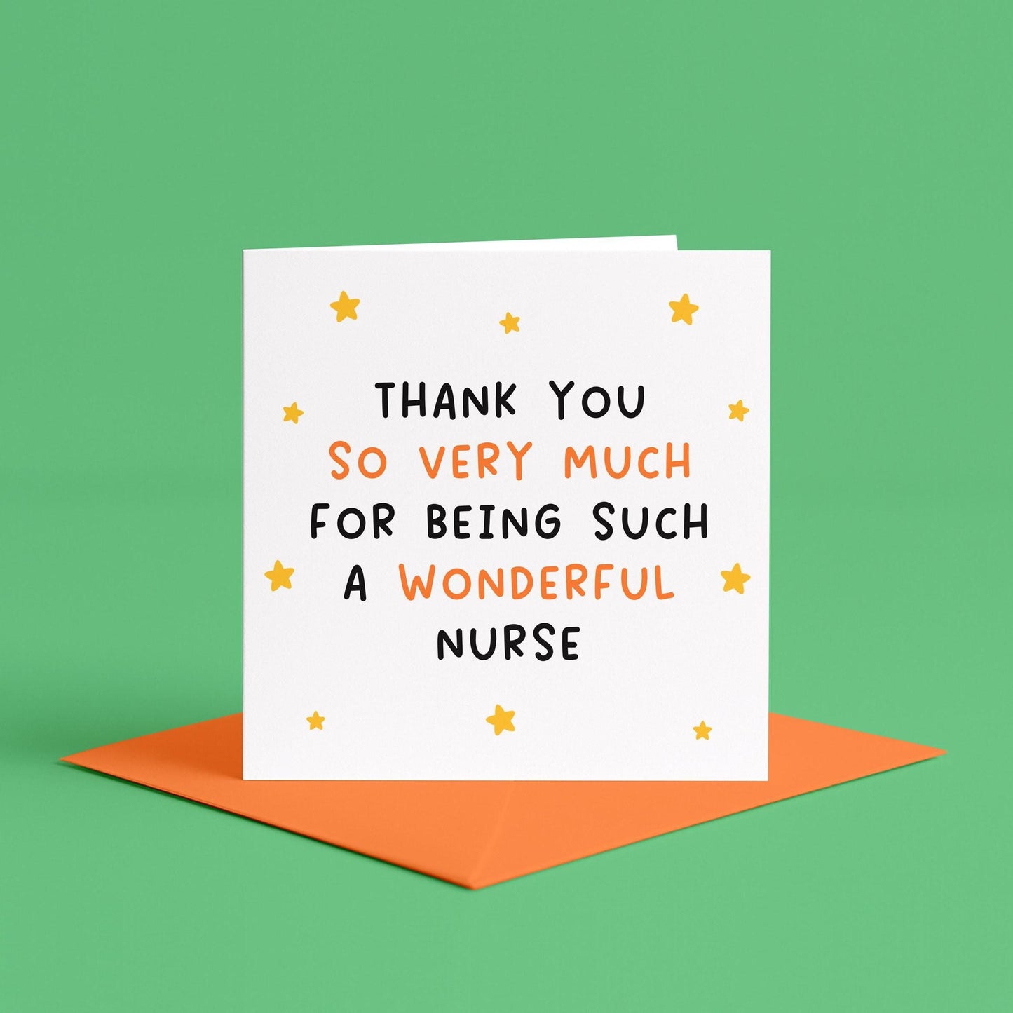 Thank You to a Wonderful Nurse Card | Heartfelt Appreciation Card for Nursing Staff, Nurse Appreciation Card, Best Nurse Ever, Nurse Gifts