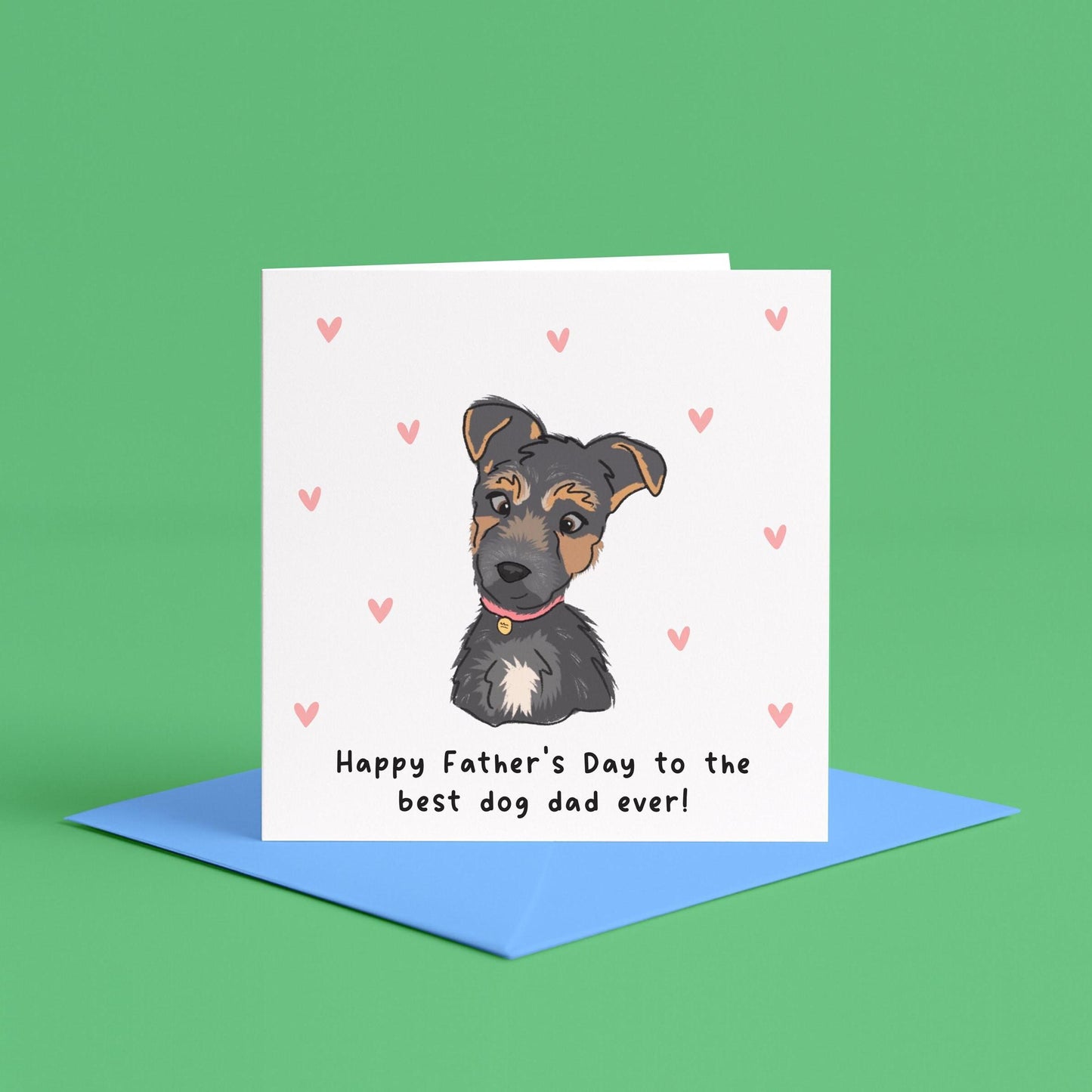 Best Dog Dad ever Father’s Day card | Happy Father’s Day from the dog, from your dog, fur baby Father’s Day, funny dog Dad Father’s Day Card