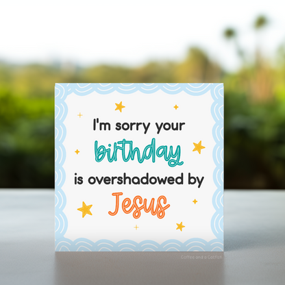 Birthday Card Near Christmas, Happy Birthday and Merry Christmas, Christmas Birthday Card for Her, 26 December Birthday Card, Happy Birthday on Christmas Day, Sorry About Your December Birthday, Happy December Birthday Card, christmas eve birthday