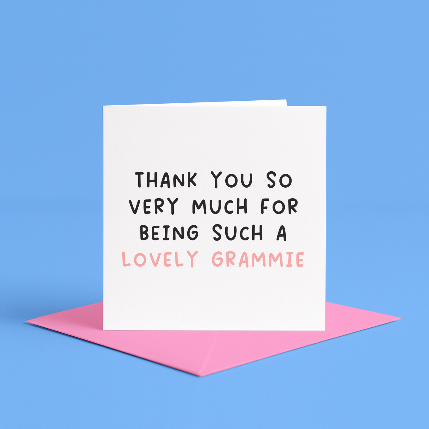 Thank You to the best Grammie card, Birthday card for grammie, thank you card for grammie, best grammie ever card, lovely grammie card, best grammie card, best grammie in the world card, happy birthday grammie card, happy birthday grammie cards
