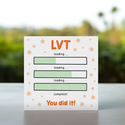 Well done Licensed Vet Tech card | Veterinary technician gift, vet tech graduation, veterinary technician graduation, congratulation vet nurse card, congratulations vet tech card, certified vet tech, certified veterinary technician, licensed vet tech