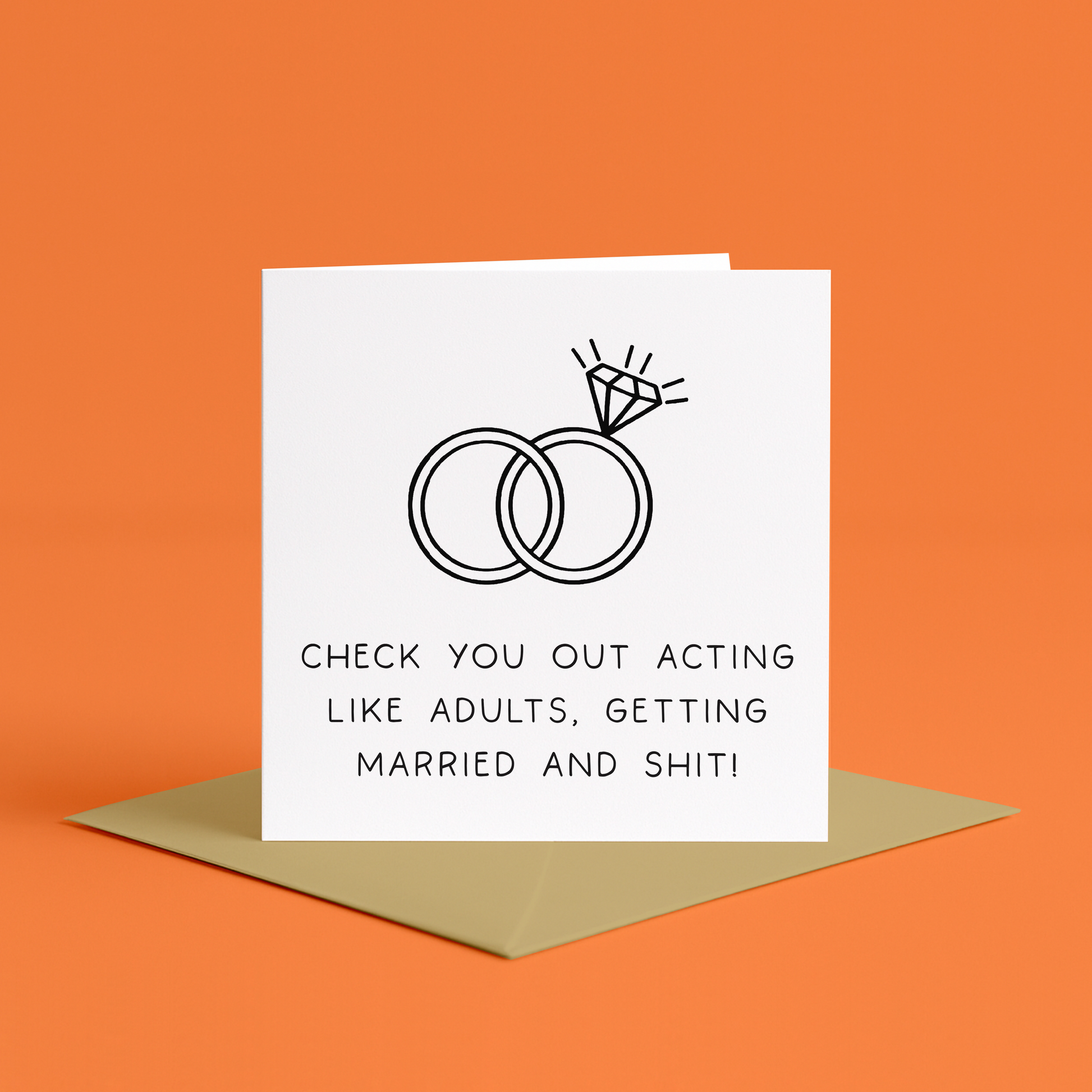 Funny wedding day card for friends, Humorous wedding card for friends, Sarcastic wedding card, Funny wedding card message, Wedding day card with humor, Witty wedding day card, Funny marriage card for friends, Quirky wedding card for friends