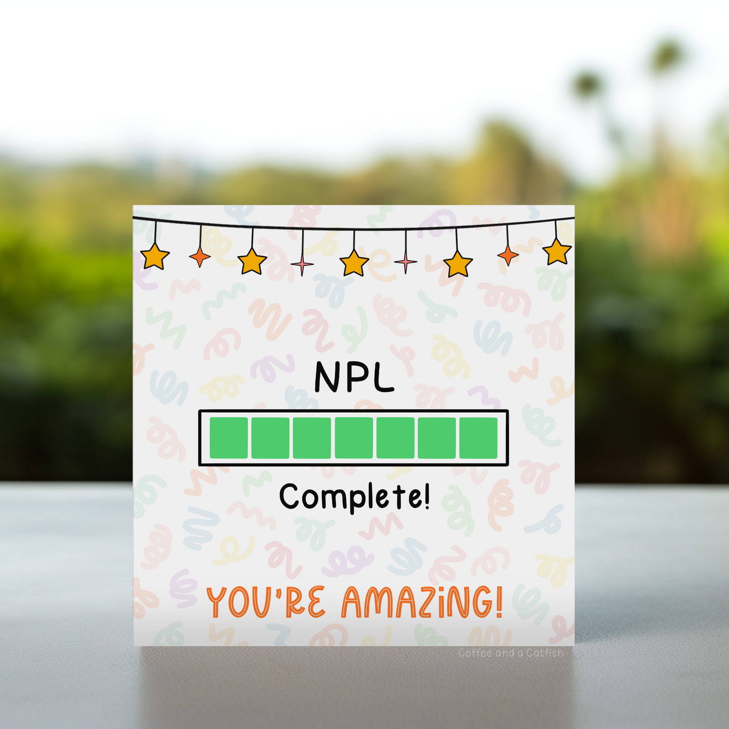 NPL Complete Card | Veterinary Cards image 2 new vet nurse congratulations, vet nurse in training no more, NPL log complete, proud vet nurse moment, finished vet nursing log, animal nurse celebration, student vet nurse gift, vet nurse card message
