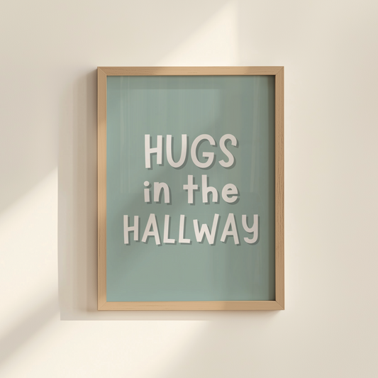 sage green welcome sign, sage green hallway print, sage green entryway wall art, decor for hallway, sage decor for entryway, welcome to our home print, welcome in sign in sage green
