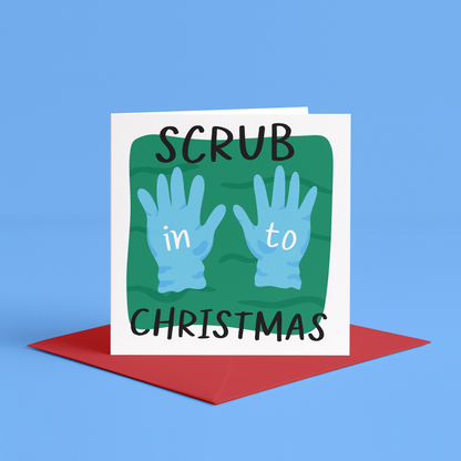 Scrub Into Christmas Card, Veterinary Christmas Cards, Vetmed Xmas Cards, Christmas Card for Vet, Vet Nurse, Vet Tech, Vet Assistant Xmas, Veterinary Christmas Card, Veterinary Technician Card, Veterinarian Card, vet Tech Christmas Card, for vets, Ultrasound Tech Christmas Card, Medical Christmas Cards, Veterinary Christmas Card, for Vet Nurse Vet Tech, Ultrasonographer Christmas Card, Christmas Card Funny Nurse, Funny Vet Ornament, Vet Assistant Christmas Gift, Funny Card Christmas