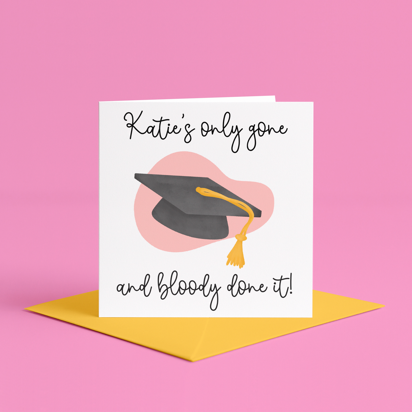 Personalised Graduation Card for Her