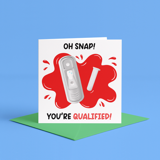 Congratulations on Qualifying Card | Qualified Nurse Card, Qualified nurse Card, Qualification well done proud of you for qualifying card, qualified doctor card, Personalized Doctor Graduation Card: Medical School Congratulations, Personalised Congratulations Nurse Card, Congratulations Midwife Card, Congratulations Doctor Card, Qualified Nurse Card, Nurse Graduate