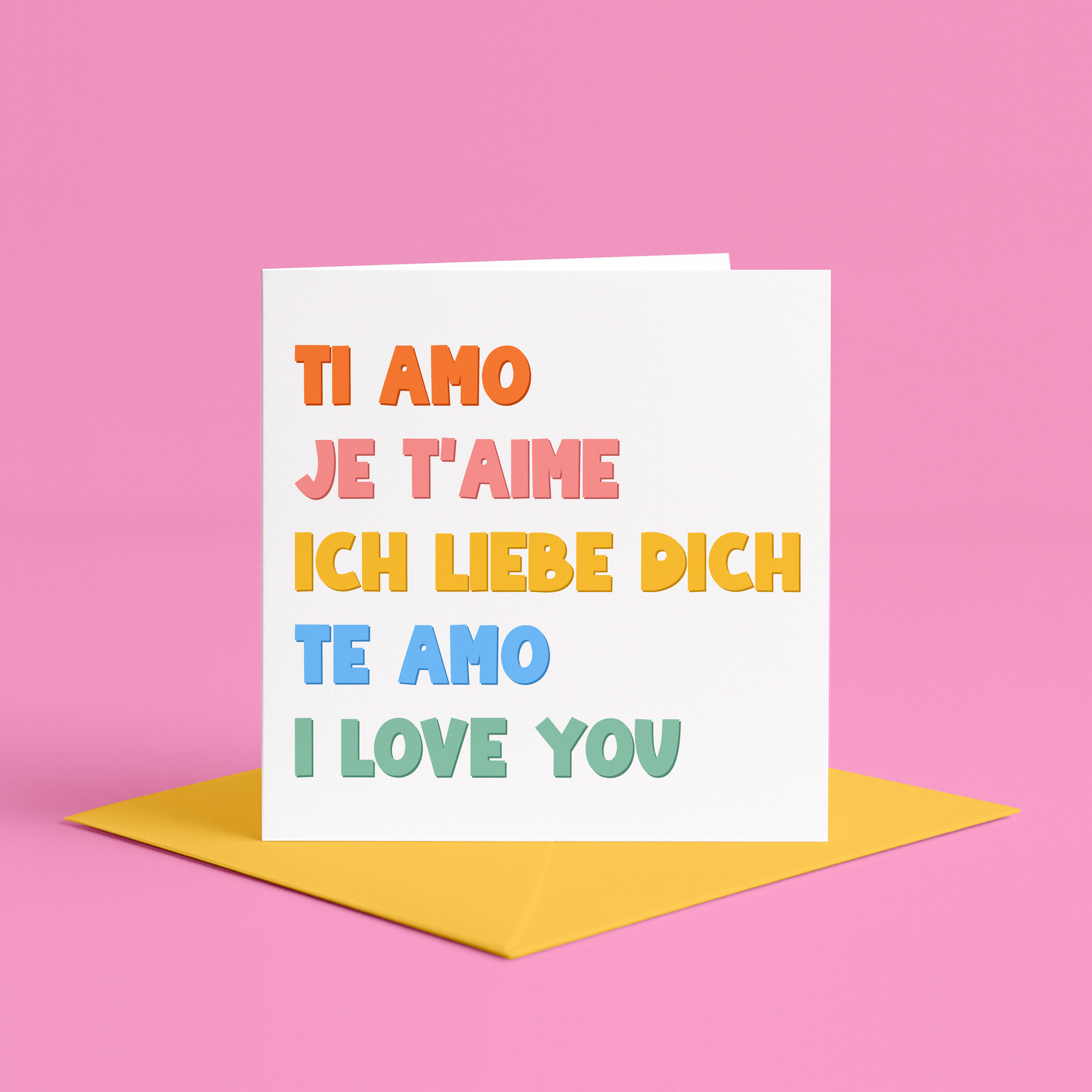 I love you in 5 languages card, Multilingual love card, I love you multi-language card, Romantic card in multiple languages, Multilingual I love you card, Five language love card, International love card, Card with I love you in 5 languages, Multilingual affection card, I love you international card, Romantic multilingual greeting card, Global love card, Diverse language love card, Universal love card, I love you card in multiple languages, love cards