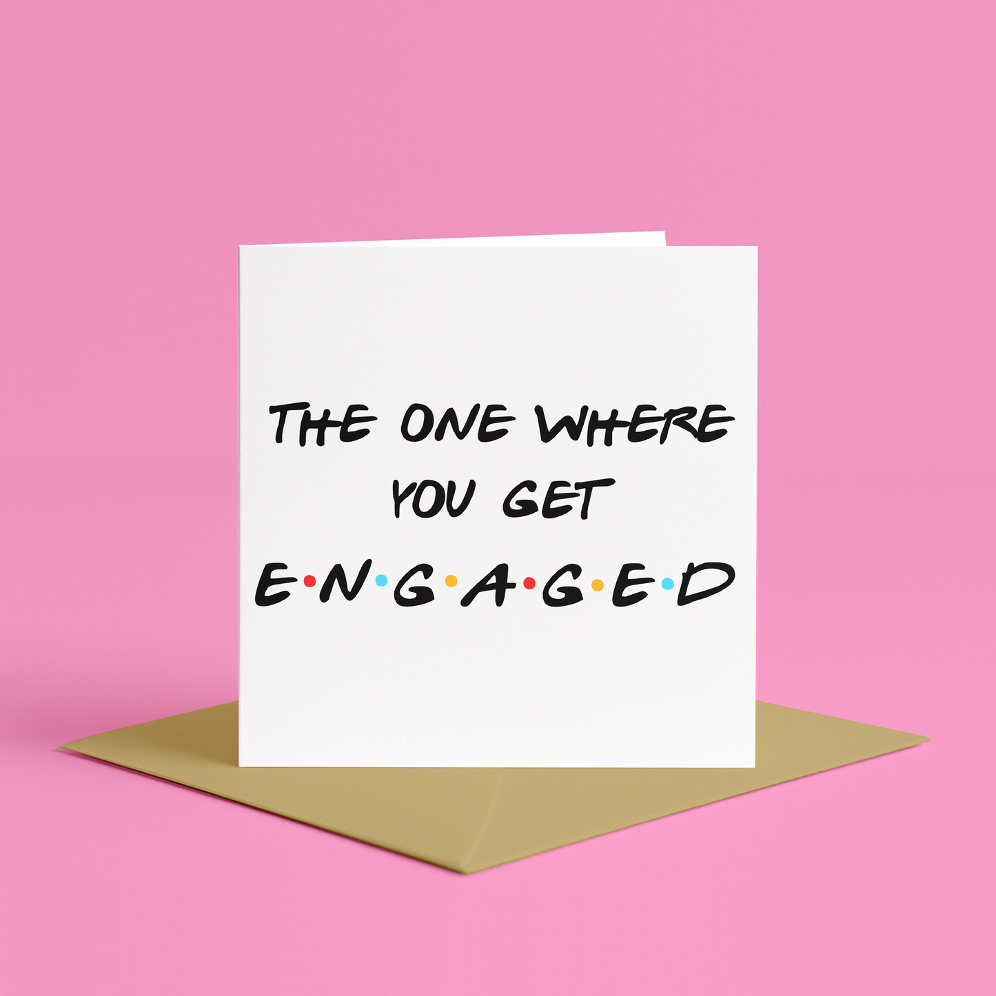 Engagement card with Friends TV reference, Friends quote engagement card, Happy engagement card Friends style, Friends TV engagement card for couples, Engagement card with Friends sitcom quote, Friend inspired engagement day card, Friend engagement, The One Where You Get Engaged Card, Friends-Themed Engagement Card, For Besties Engagement, Cute Congratulations on Your Engagement Cards, funny engagement cards, the one where you are engaged card, happy engagement cards, on your engagement card 