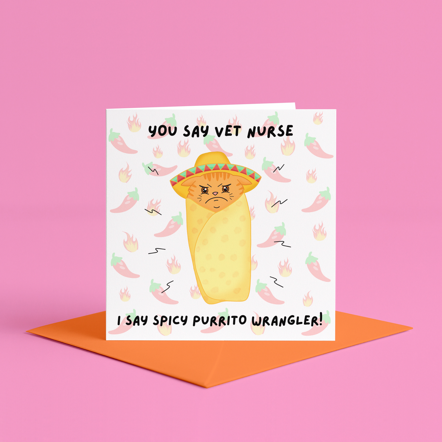 funny vet nurse card, veterinary nurse card, vet nurse gift, RVN card, registered veterinary nurse card, student vet nurse card, veterinary humor card, vet nurse appreciation card, vet nurse thank you card, animal nurse card, vet tech card, veterinary technician card, vet nurse joke card, funny veterinary card, vet clinic card, cat lover card, cat wrangler card, spicy cat wrangler card, animal lover gift, animal hospital card, veterinary graduation card, vet nurse graduation gift, vet nurse birthday card