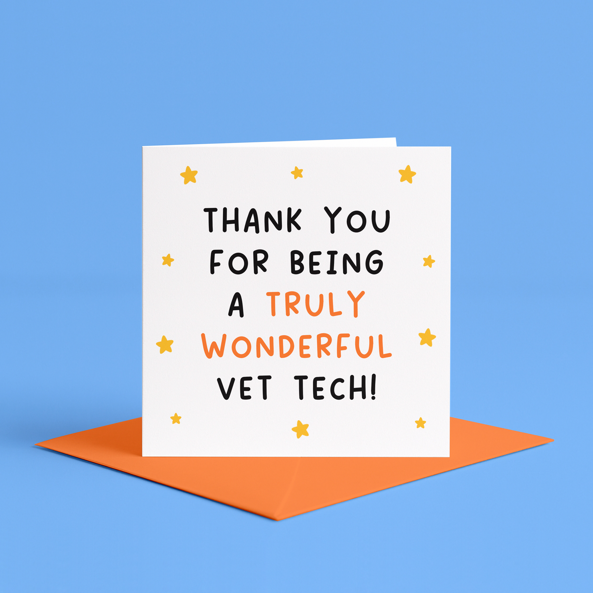 Vet Tech Thank You Card, Veterinary Technician Appreciation Card, Card for Vet Tech week, Thank You to my Vet Tech Card, wonderful vet tech, thank you card for vet tech, vet tech week card, veterinary technician card, thank you to the vet tech card, Thank you for being a wonderful vet tech card, Funny vet tech week thank you cards, digital download veterinary gift, vet tech week gift, vet gift, printable vet tech gift, vet tech week, to a fantastic vet tech card, well done vet tech card, vet
