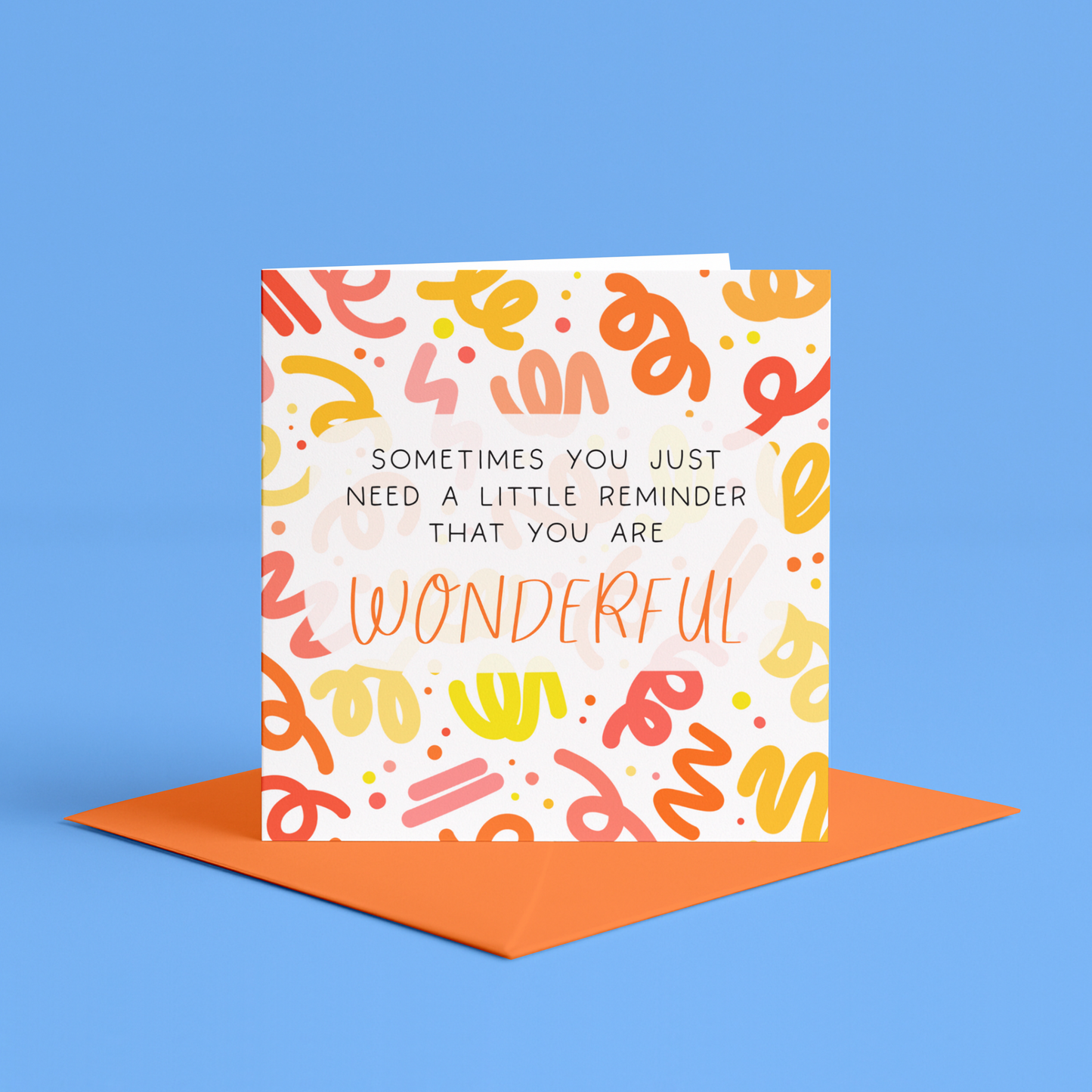 You are amazing card for friend | Never forget how wonderful you are, you are wonderful card, you are amazing card, you are awesome card, you are my best friend card, thinking of you card for friend, encouragement cards for friends