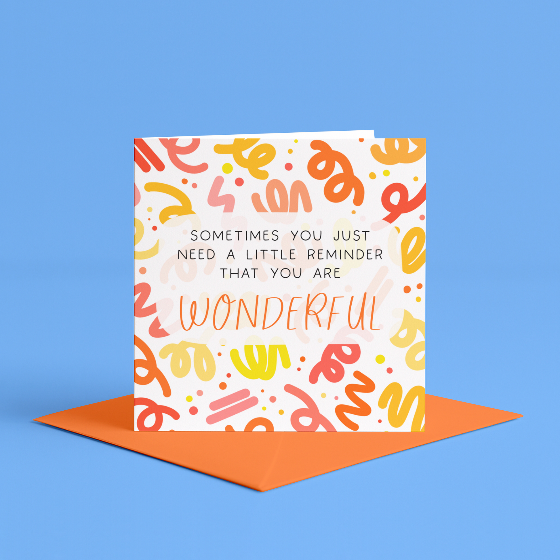 You are amazing card for friend | Never forget how wonderful you are, you are wonderful card, you are amazing card, you are awesome card, you are my best friend card, thinking of you card for friend, encouragement cards for friends