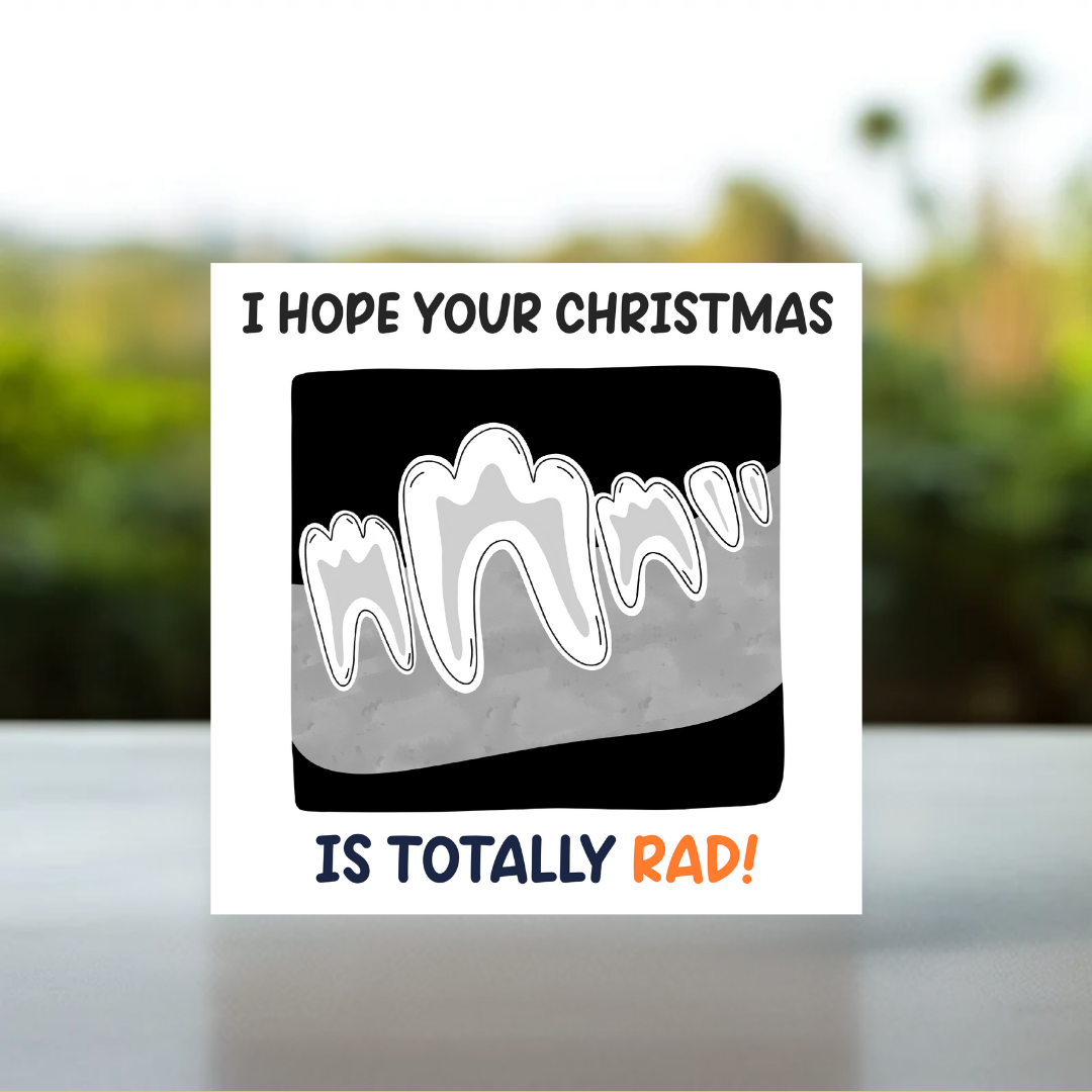 Christmas card for orthodontists, Funny holiday card for dental hygienists, Dentist Christmas card pun, Tooth themed Christmas card, Dentist Christmas card idea, Funny dental holiday card, Holiday card for dental clinic, Dental humor Christmas card